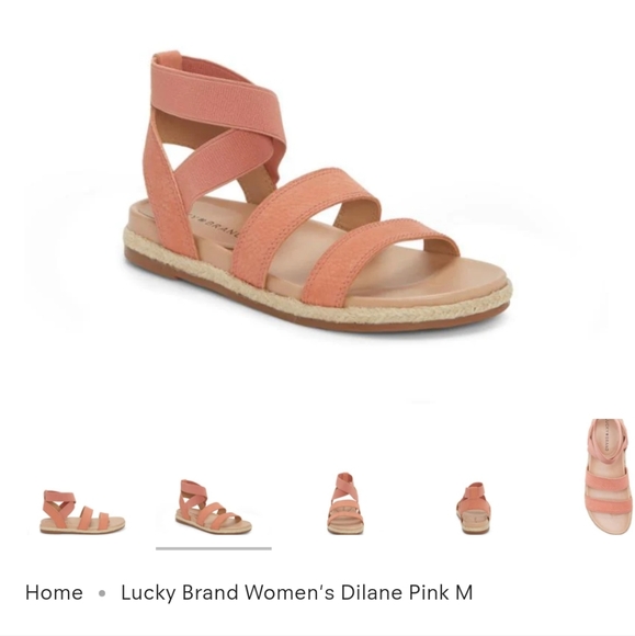 Lucky Brand Women's Dilane Pink M - Picture 2 of 6
